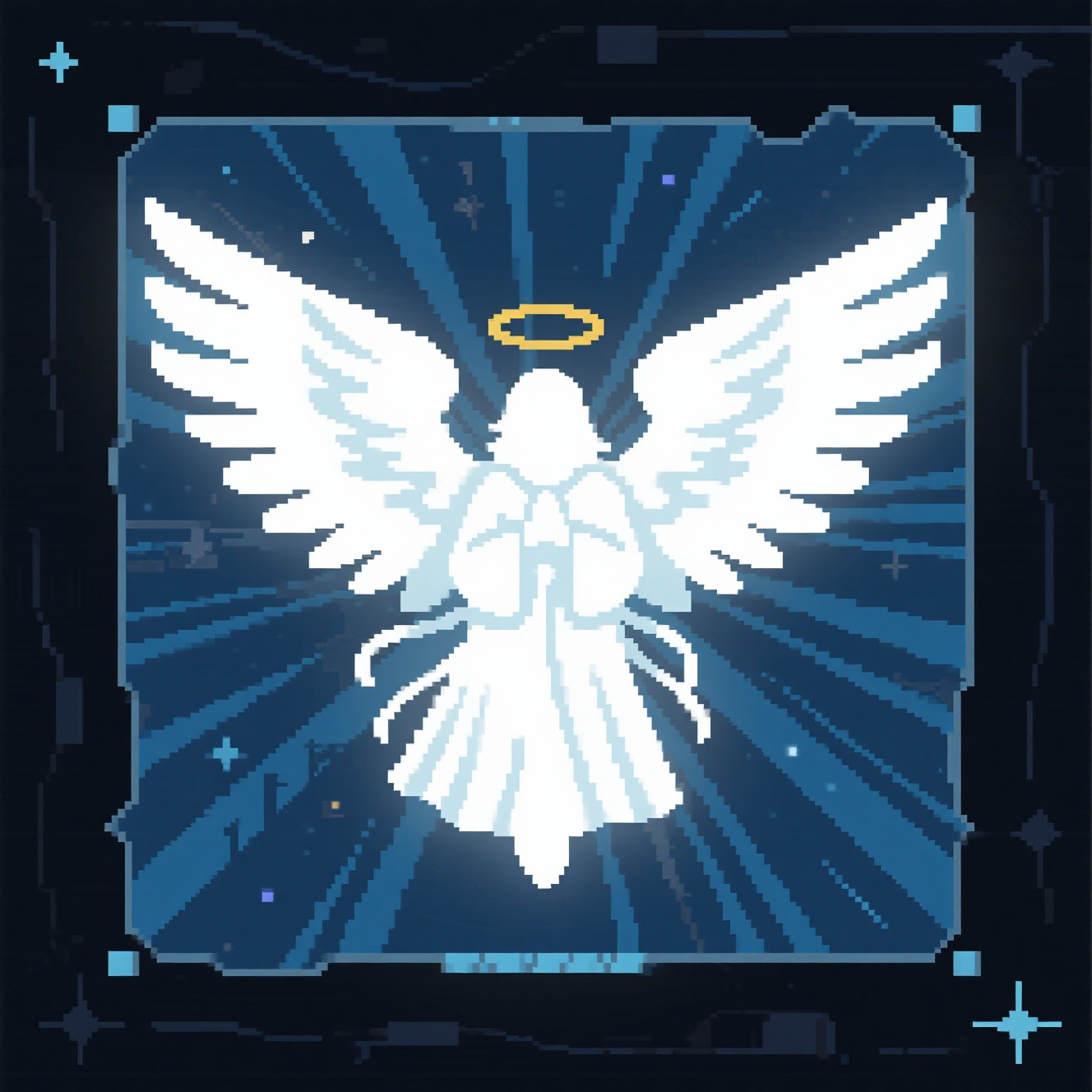 Free Divine Pixel Guardian Image - Angel, Pixel, Guardian | Download at ...