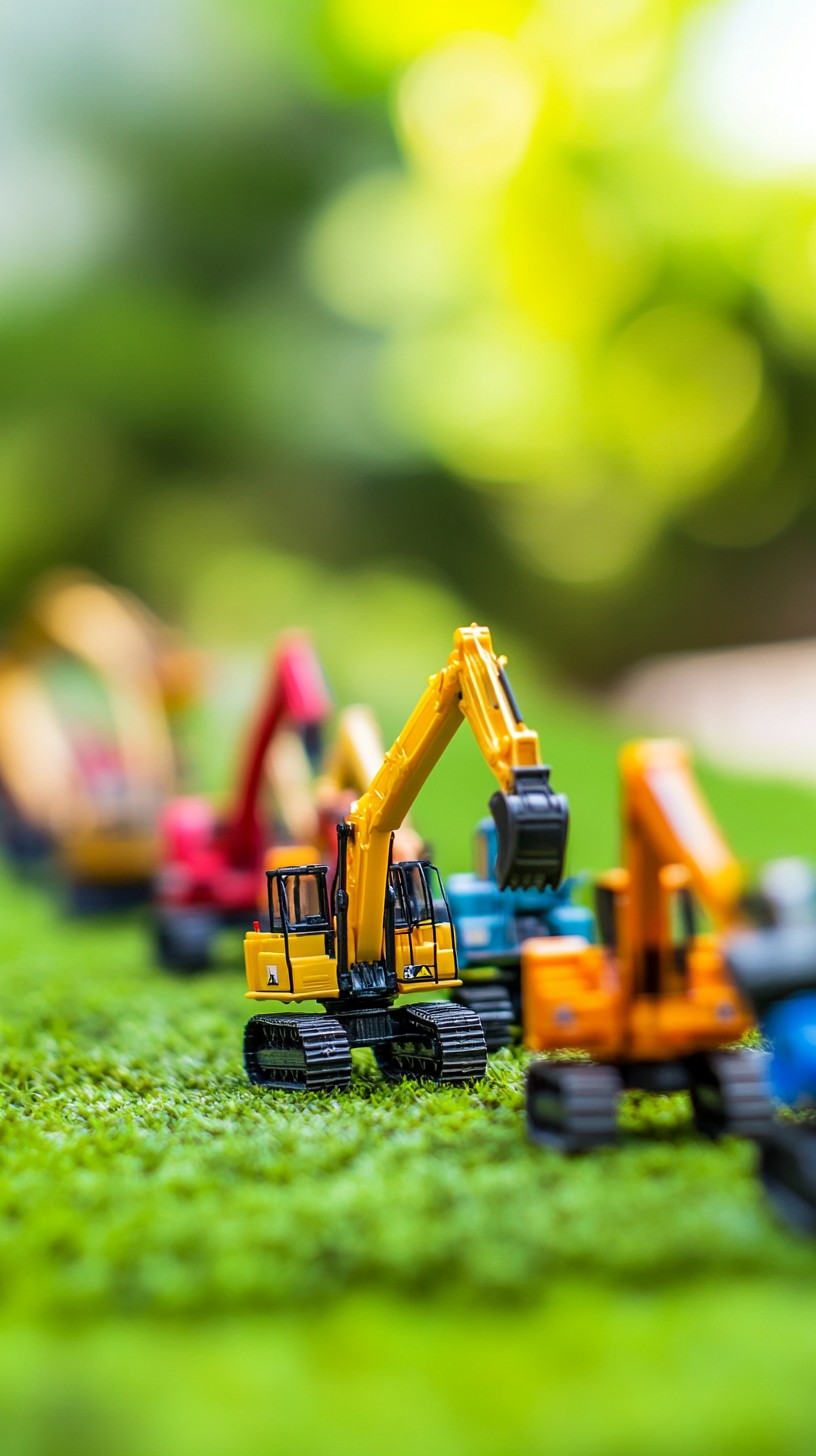 Free Miniature Construction Vehicles Image - Miniature, Construction ...