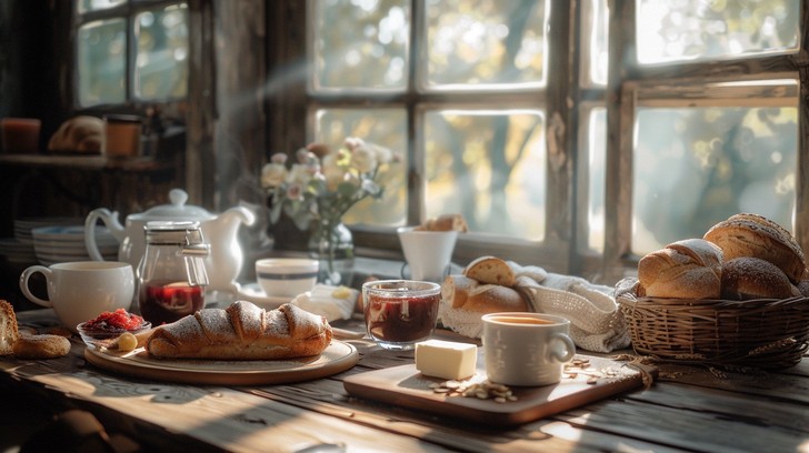 Free Cozy Breakfast Scene Image - Breakfast, Rustic, Cozy | Download at ...