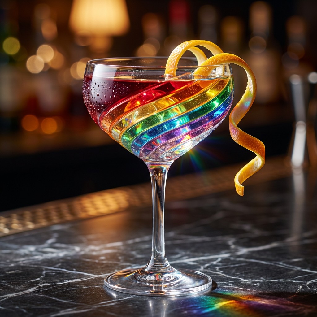 Free Rainbow Cocktail Art Image - Rainbow, Drink, Beverage | Download ...