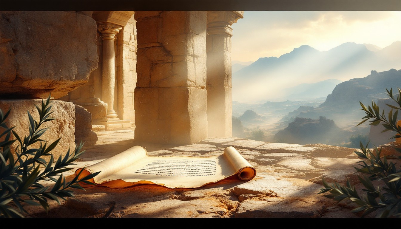 Download Ancient Desert Scroll Image - Scroll, Ancient, Mountains ...