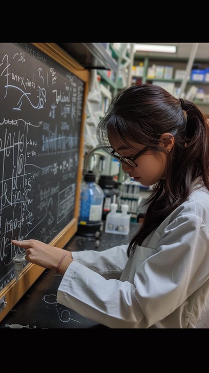 Free Scientist Writing Formula Image - Research, Science, Laboratory ...