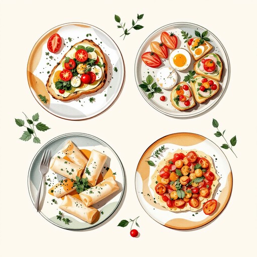 Free Elegant Appetizer Collection Image - Appetizers, Bruschetta ...