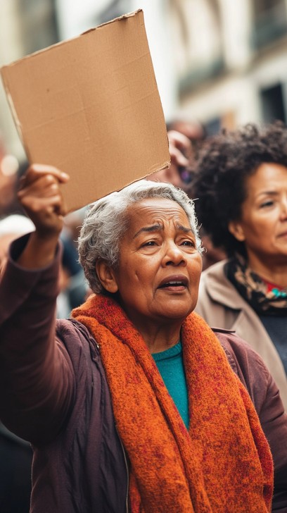 Free Generations Protesting Together Image - Elderly, Wheelchair ...