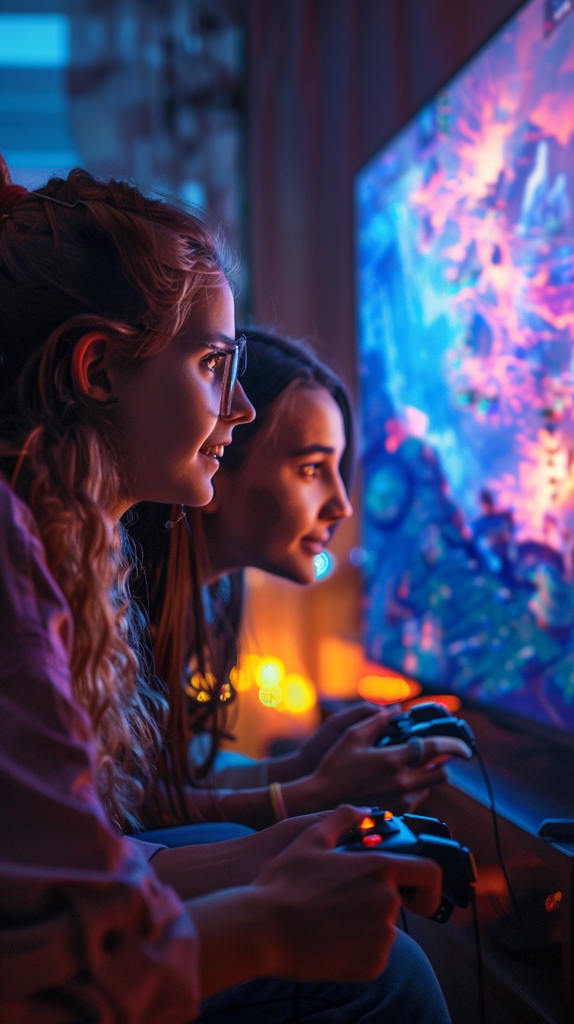 Free Intense Gaming Session Image - Gaming, Friends, Controller ...