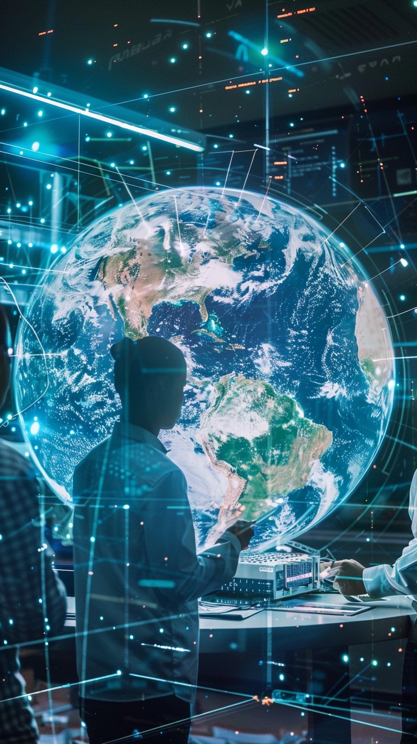 Free Global Technology Vision Image - Technology, Innovation, Globe ...