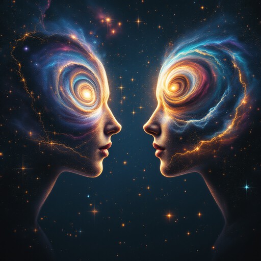 Free Cosmic Silhouette Connection Image - Cosmos, Silhouettes, Nebula ...