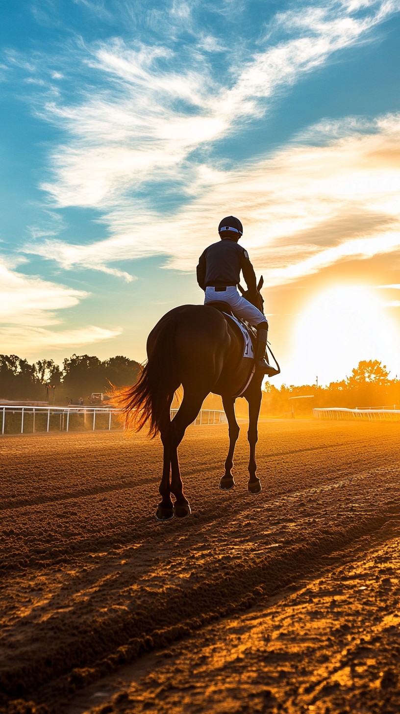 Free Sunset Horse Ride Image - Sunset, Horse, Rider | Download at StockCake