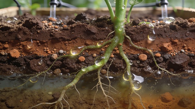 Free Underground Garden Ecosystem Image - Soil, Roots, Garden ...