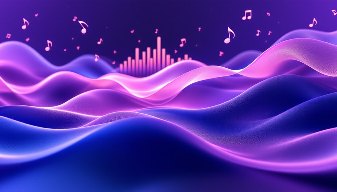 Free Neon Sound Waves Image - Sound, Waves, Music | Download at StockCake