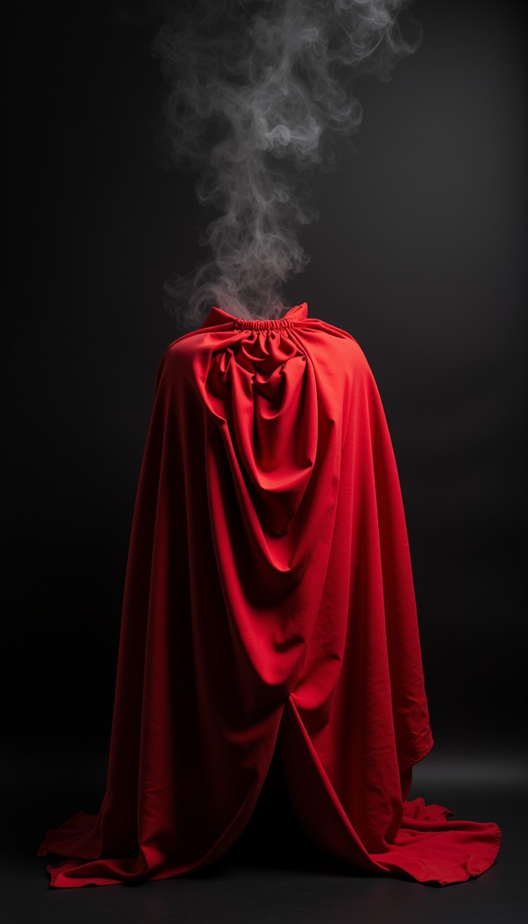 Free Ethereal Red Cape Image - Scarlet, Cape, Smoke | Download at StockCake