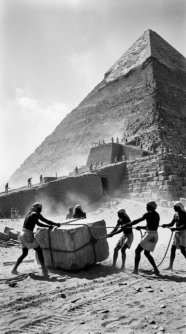 Workers Making Pyramids Free Building Ancient Pyramids Image - Egypt, Pyramid, Ancient ...