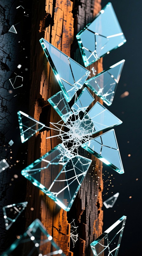 Shards Geometric Pattern Free Jagged Ice Shards Image - Ice, Shards, Crystalline | Download at ...