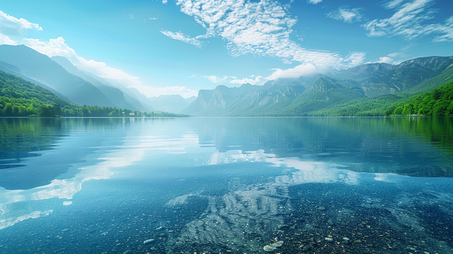 Free Tranquil Mountain Lake Photo - Lake, Mountains, Reflection ...