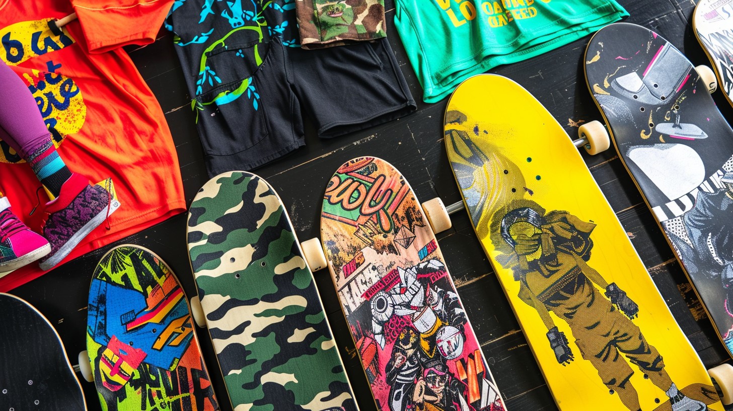 Free Skateboards and Apparel Image - Skateboards, Apparel, Colorful ...