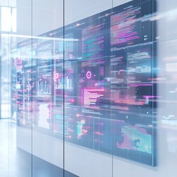 Free Futuristic data interface Image - Futuristic, Technology, Digital ...