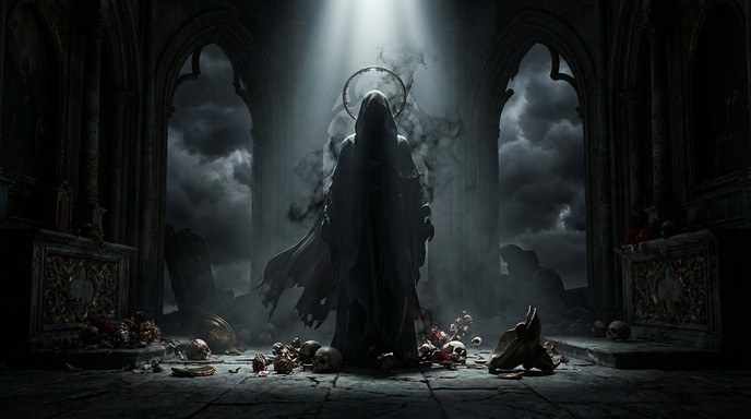 Free Fallen Divine Shadow Image - Gothic, Dark, Hooded | Download at ...