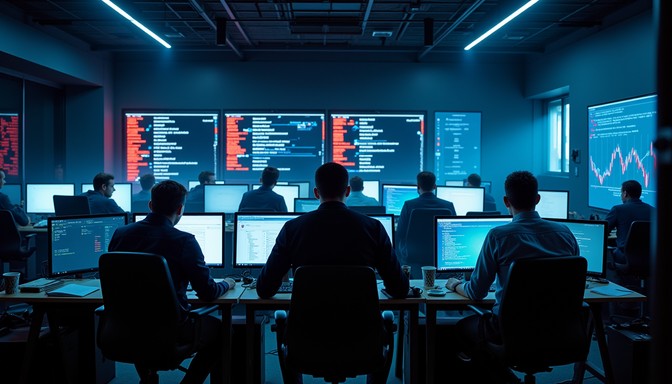Free Cybersecurity Monitoring Center Image - Cybersecurity, Monitoring ...