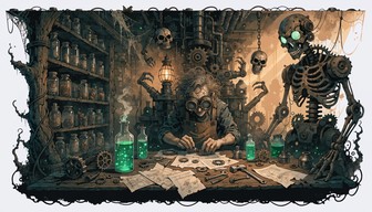 Free Steampunk Horror Workshop Image - Steampunk, Horror, Inventor ...