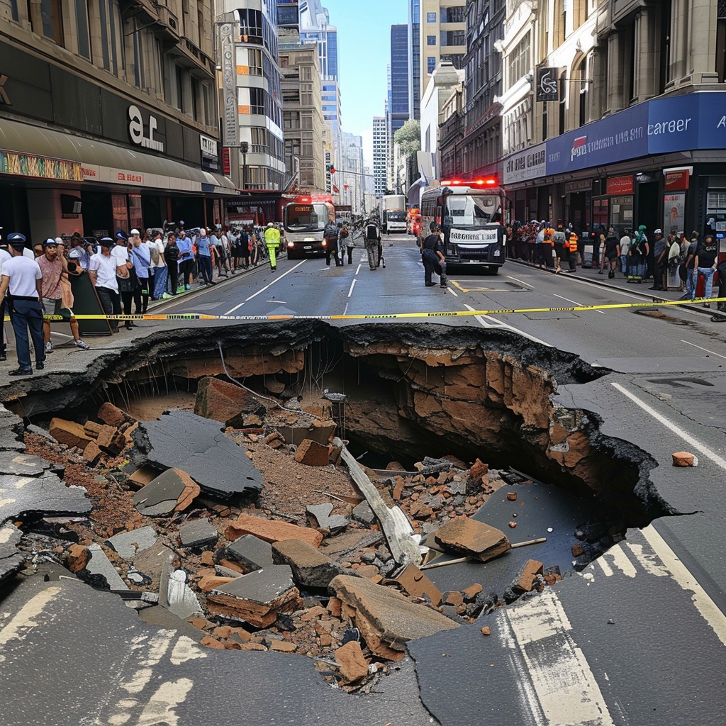 Sinkhole ‪ street-sinkhole-incident-