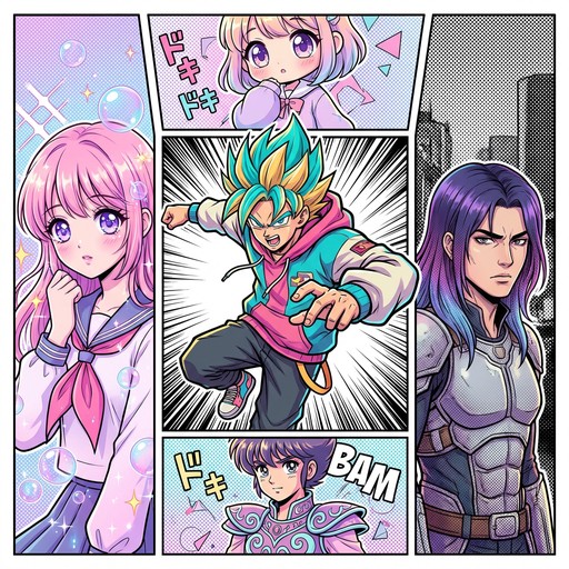 Free Anime Style Showcase Image - Anime, Manga, Illustration | Download ...