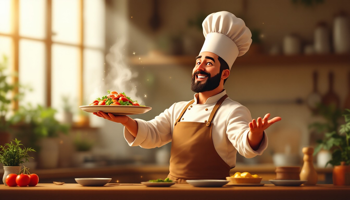 Free Chef Victory Moment Image - Chef, Pixel, Art | Download at StockCake