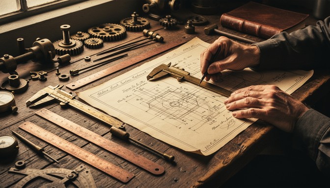 Free Vintage Engineering Precision Image - Vintage, Engineering ...