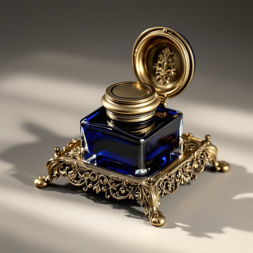 Free Victorian Inkwell Elegance Photo - Inkwell, Victorian, Brass ...