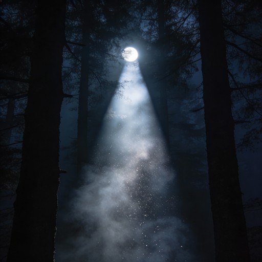 Free Moonlight Through Forest Image - Moonlight, Forest, Misty ...