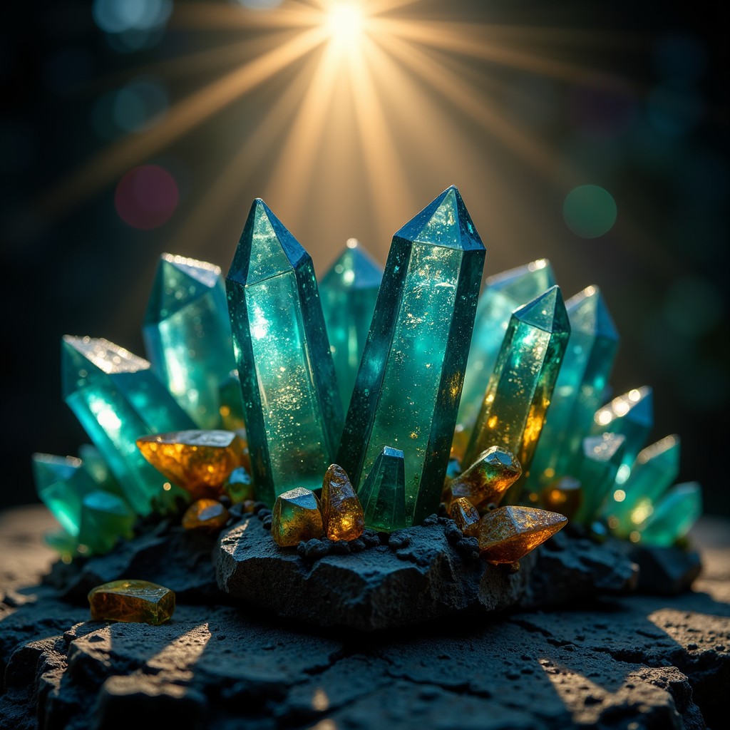 Free Radiant Crystal Array Image - Crystals, Gemstones, Minerals ...