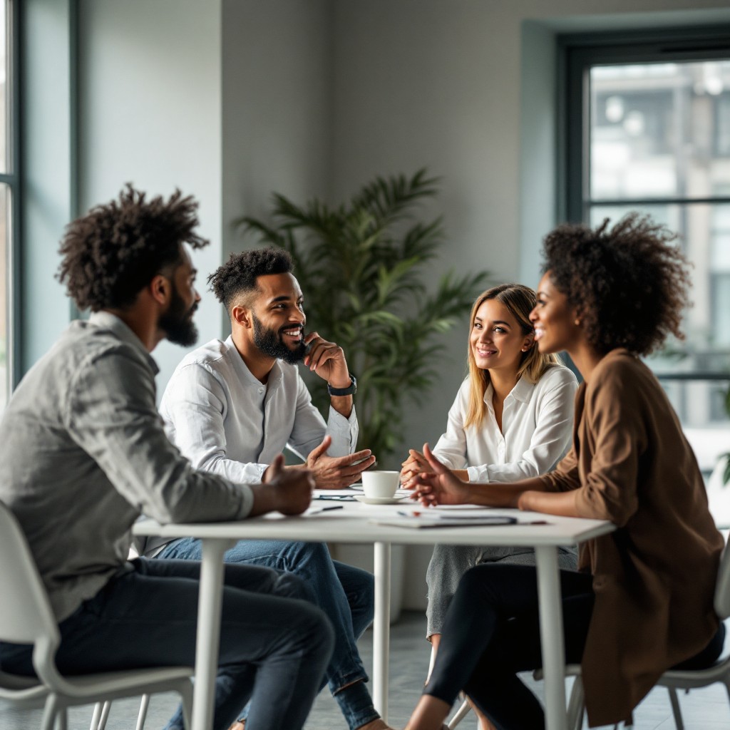 Free Collaborative Business Meeting Image - Meeting, Collaboration ...
