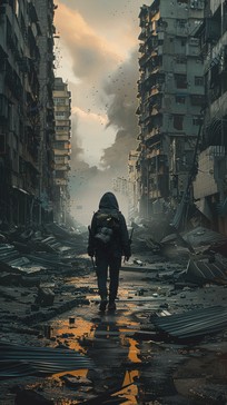 Free Post-Apocalyptic Cityscape Image - City, Apocalypse, Ruins ...