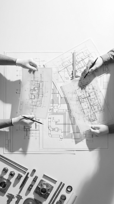 Free Engineer Reviews Plans Image - Engineer, Blueprint, Silhouette ...