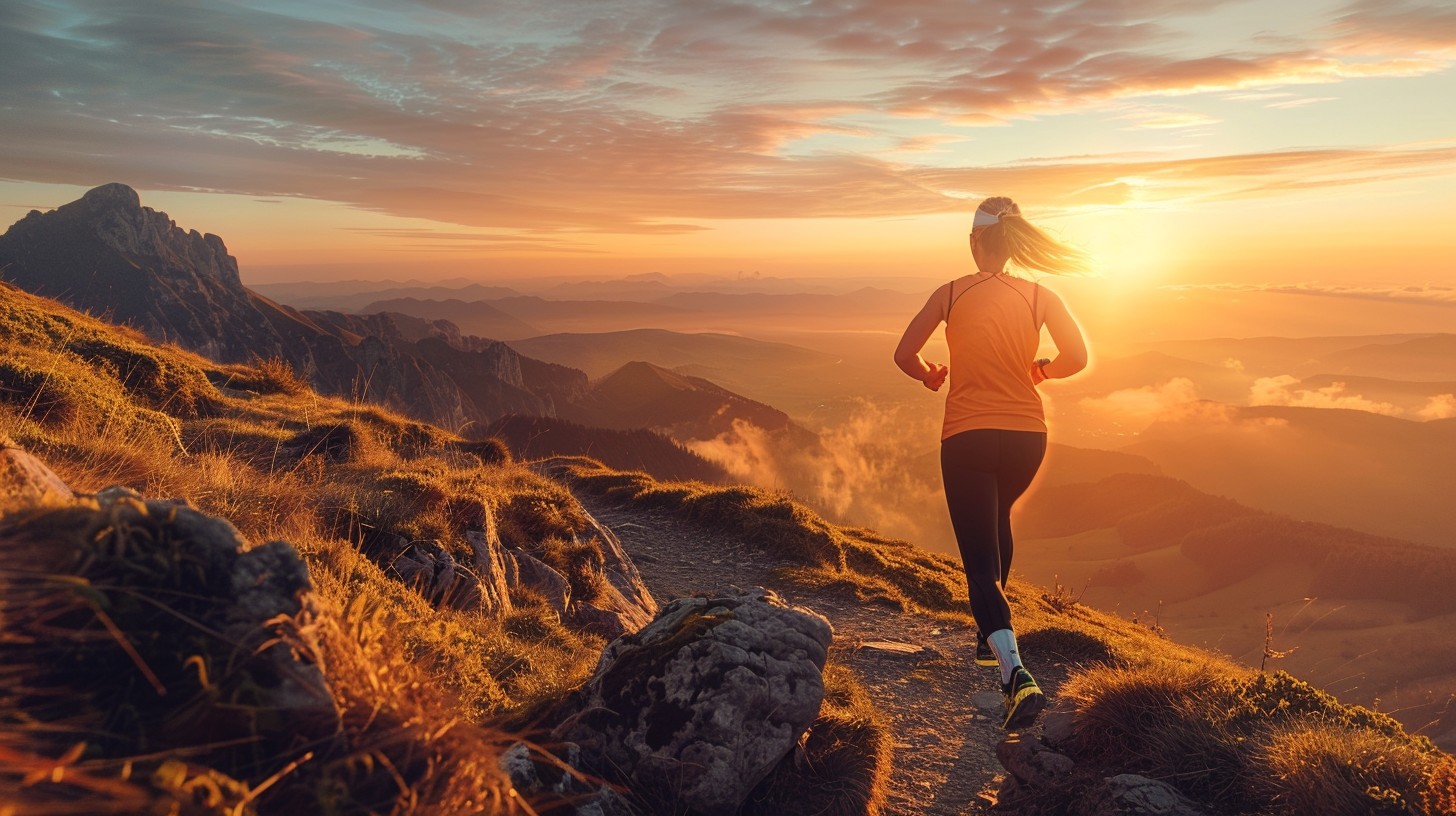 Sun Rise Run Free Sunrise Mountain Run Photo - Sunrise, Running, Mountains ...