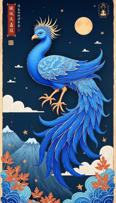Free Mystical Bird Transformation Image - Watercolor, Bird, Phoenix ...
