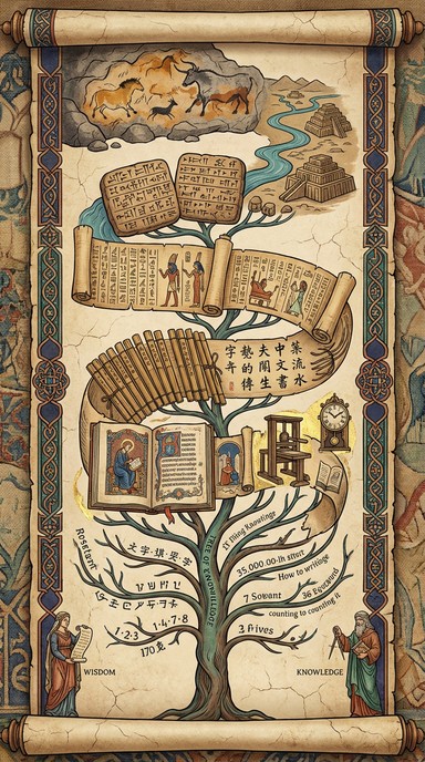 Manuscript Tree Download Knowledge Tree Growth Image - Tree, Knowledge, Manuscript ...