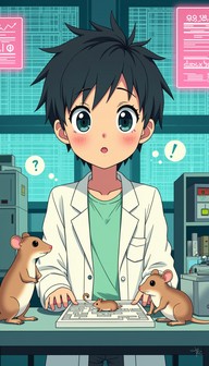 Free Rodent Research Lab Image - Anime, Laboratory, Scientist ...