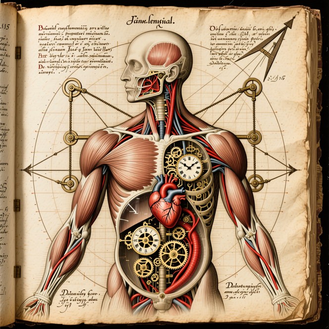 Free Mechanical anatomical illustration Image - Anatomy, Clockwork ...