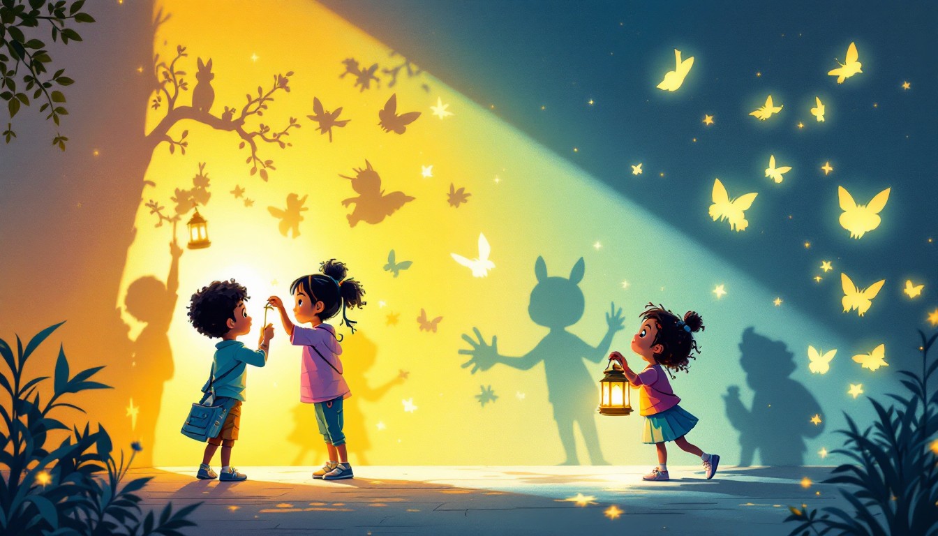 Free Magical Shadow Play Image - Magical, Children, Shadows | Download ...