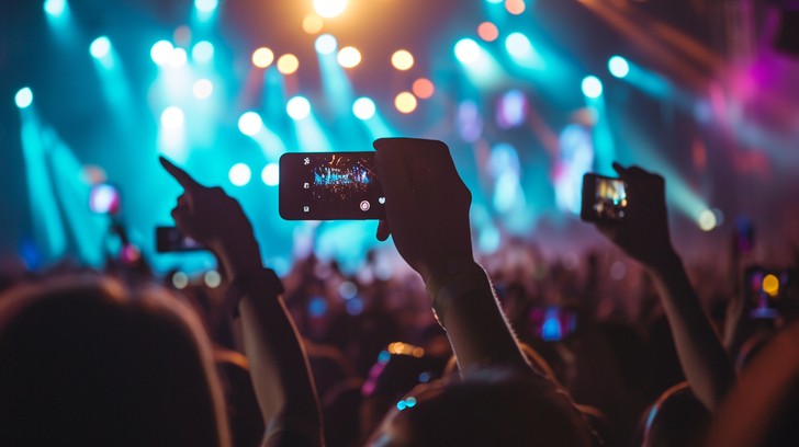 Free Capturing live concert Image - Concert, Audience, Smartphone ...