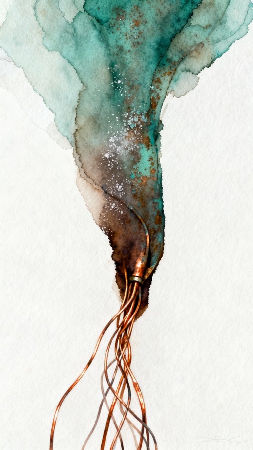Free Copper Time Flows Photo - Watercolor, Copper, Patina | Download at ...