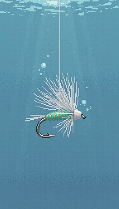 Free Underwater Pixel Art Image - Pixel, Fishing, Underwater | Download ...