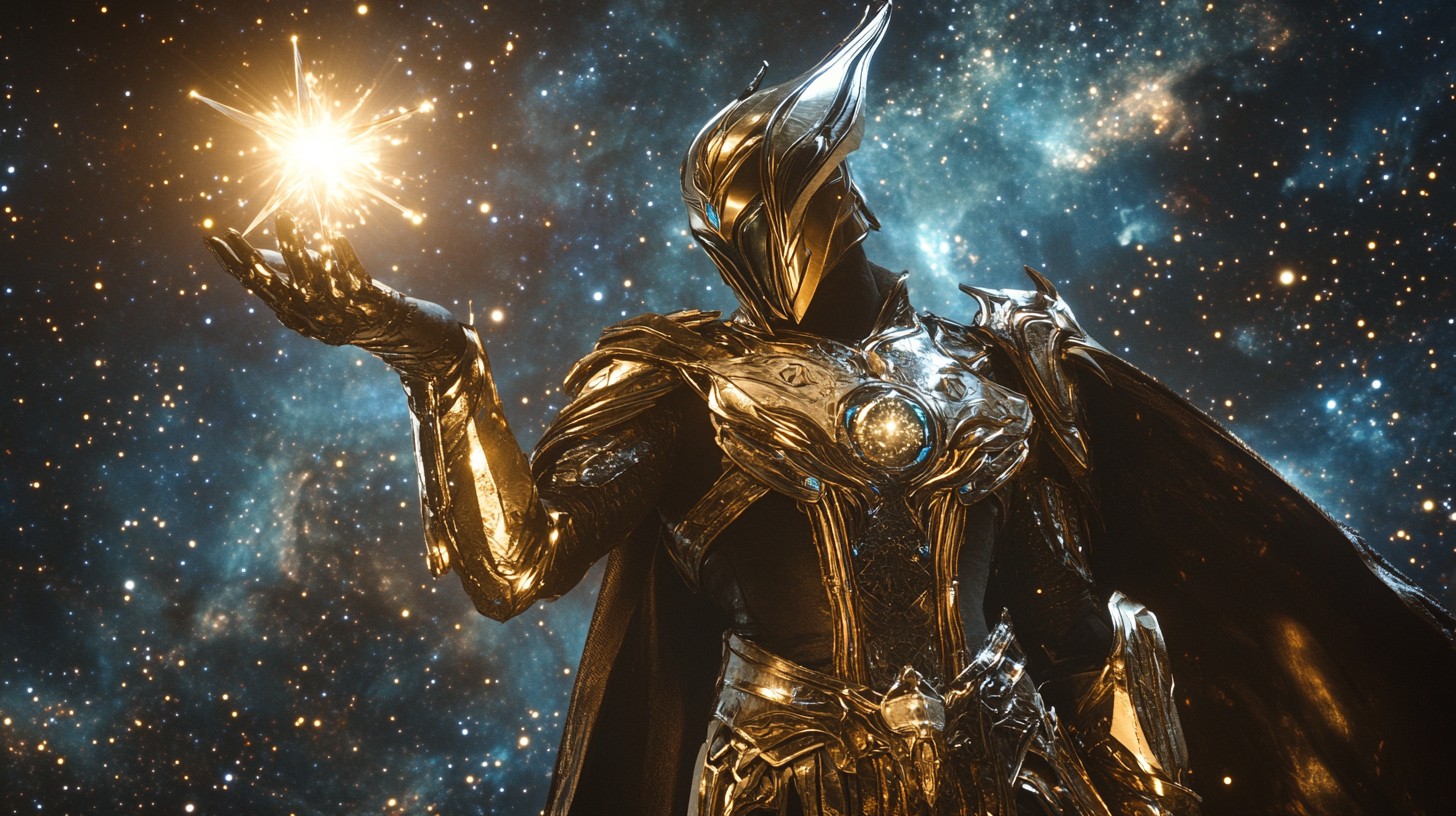 Free Cosmic Knight Shines Image - Knight, Cosmic, Armor | Download at ...