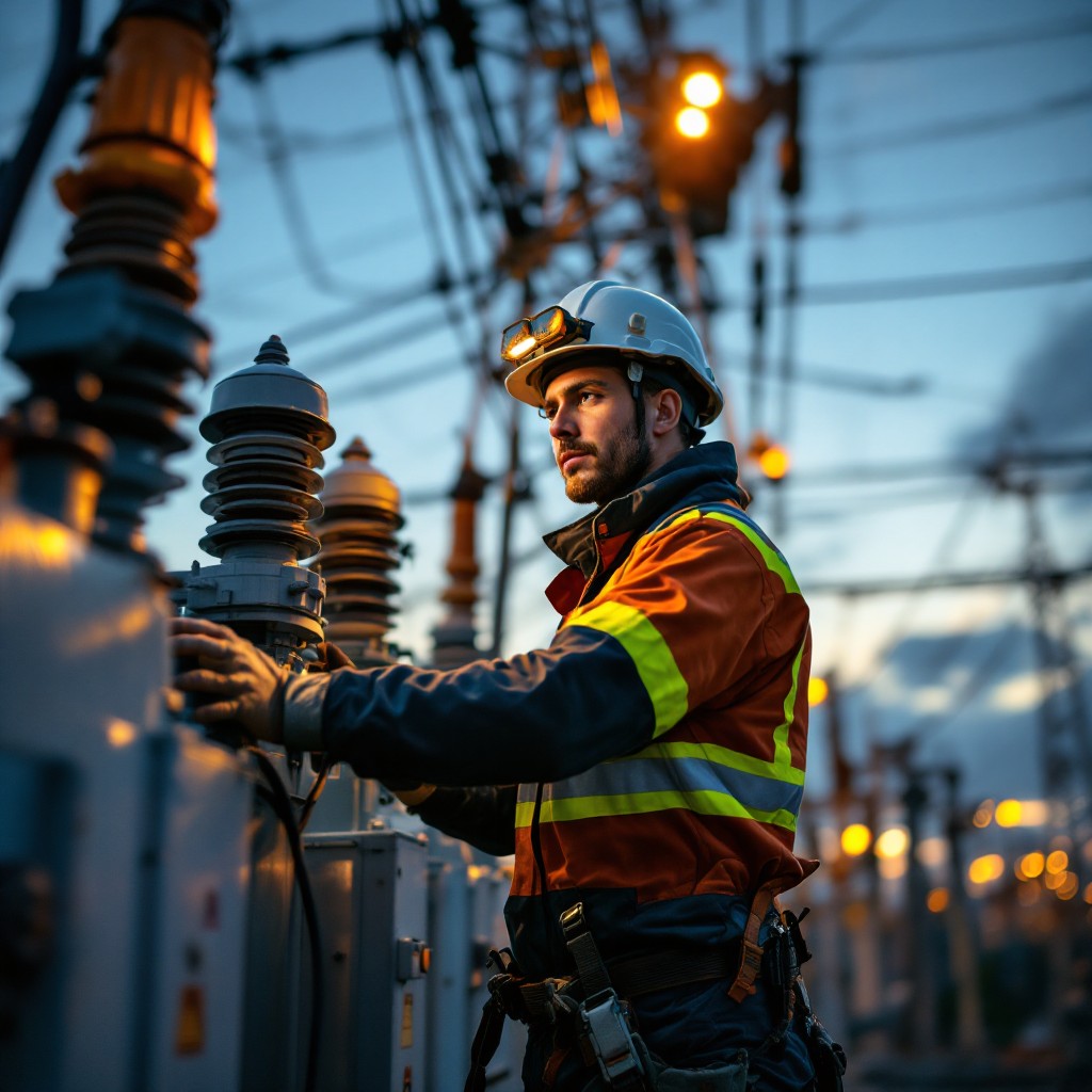 Electric Utility Rework Free Power Grid Maintenance Image - Electrical, Utility, Infrastructure ...