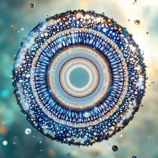Free Microscopic Blue World Image - Microscopic, Aquatic, Circular ...