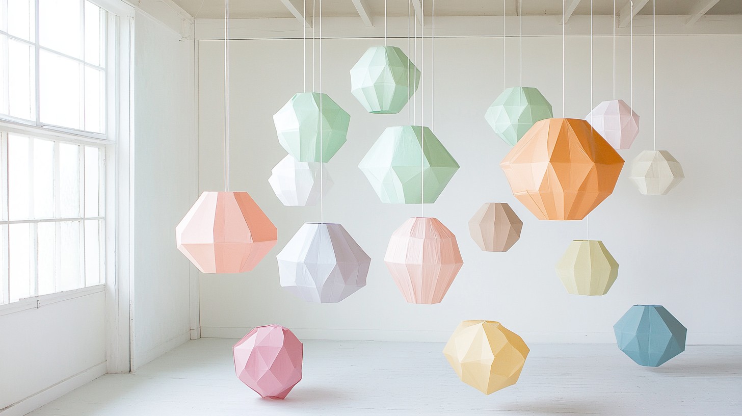 Shape Cangle Images Free Colorful Hanging Shapes Image - Colorful, Geometric, Suspended ...