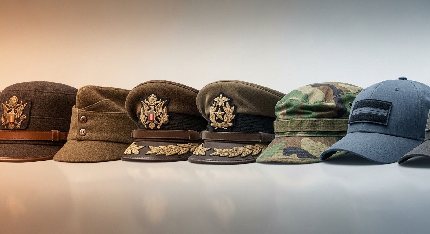 Free Military Headwear Evolution Image | Download at StockCake