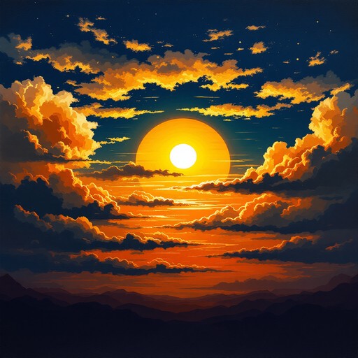 Create Sunset Free Majestic Golden Sunset Image - Sunset, Clouds, Sky | Download at ...