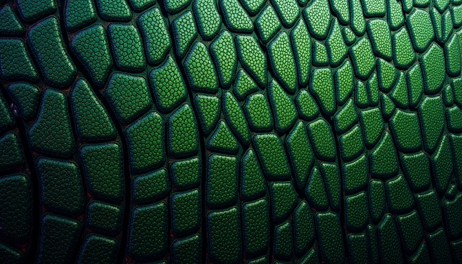 Free Bioluminescent Beast Texture Image - Monster, Scales, Hexagonal ...