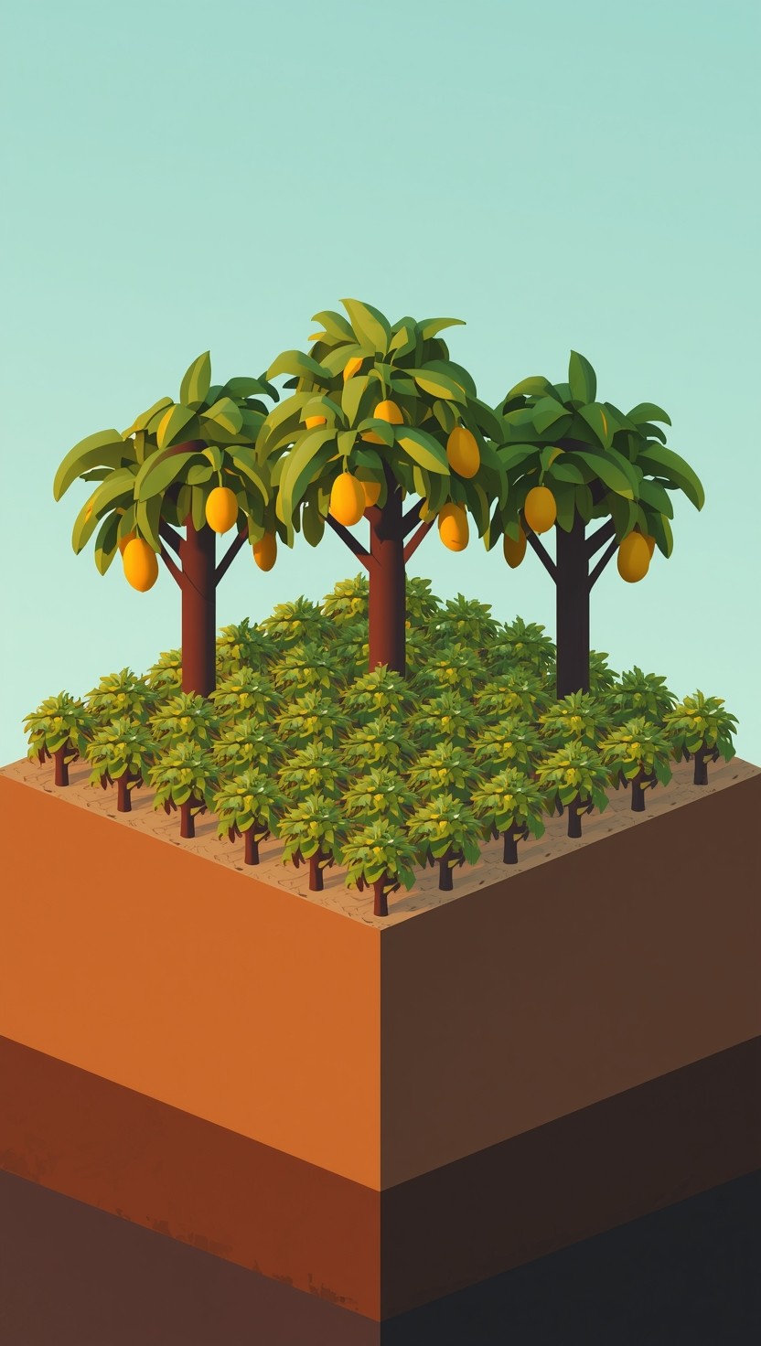 Free Isometric Mango Plantation Image - Mango, Isometric, 3d | Download ...